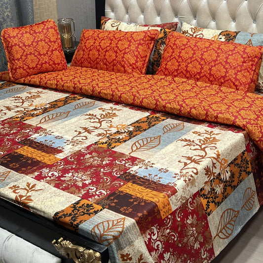 7 peice comforter set D603