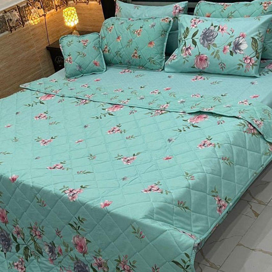 7 peice comforter set D615