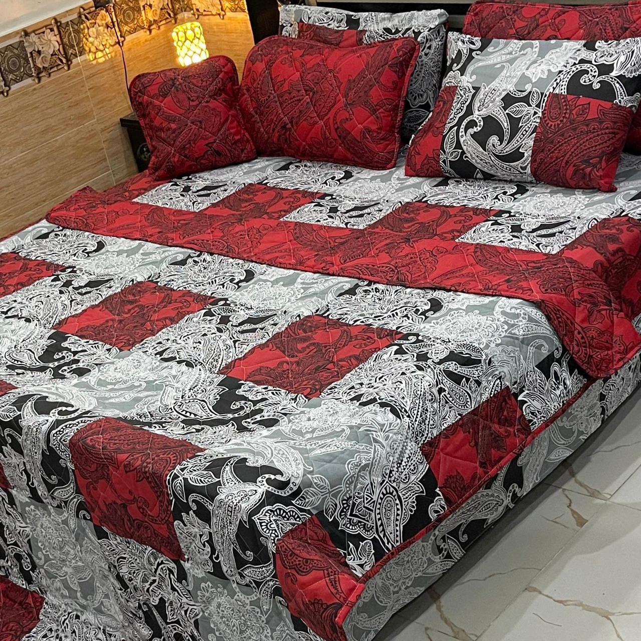 7 peice comforter set D623