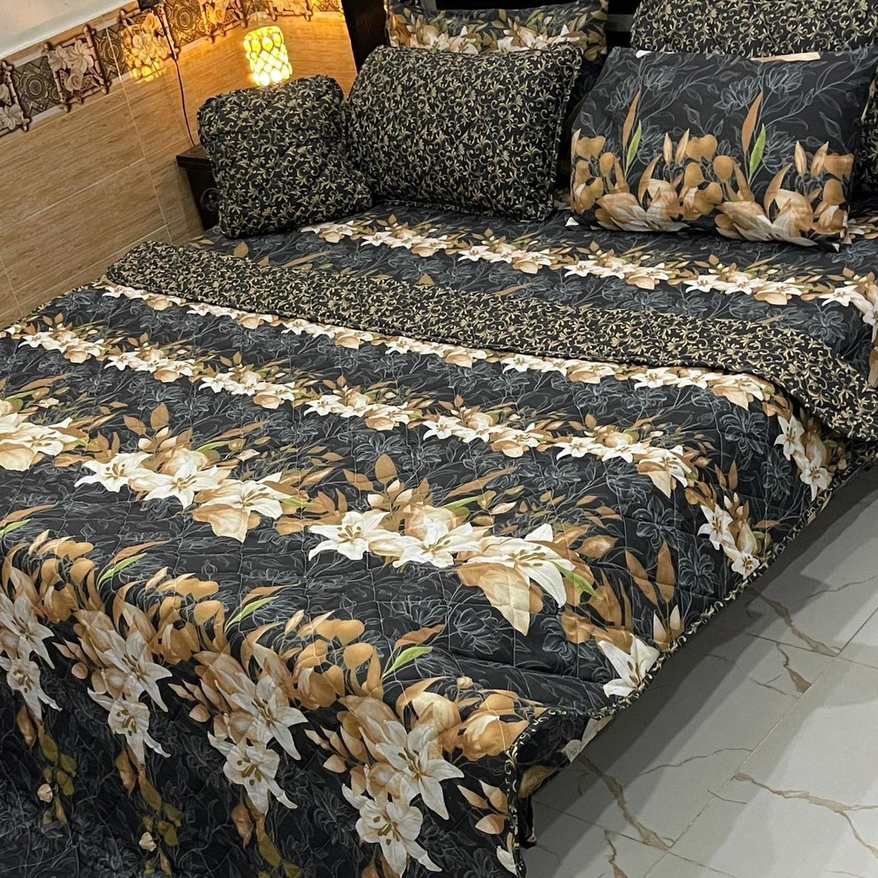 7 peice comforter set D622