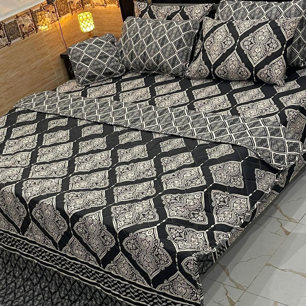 7 peice comforter set D614