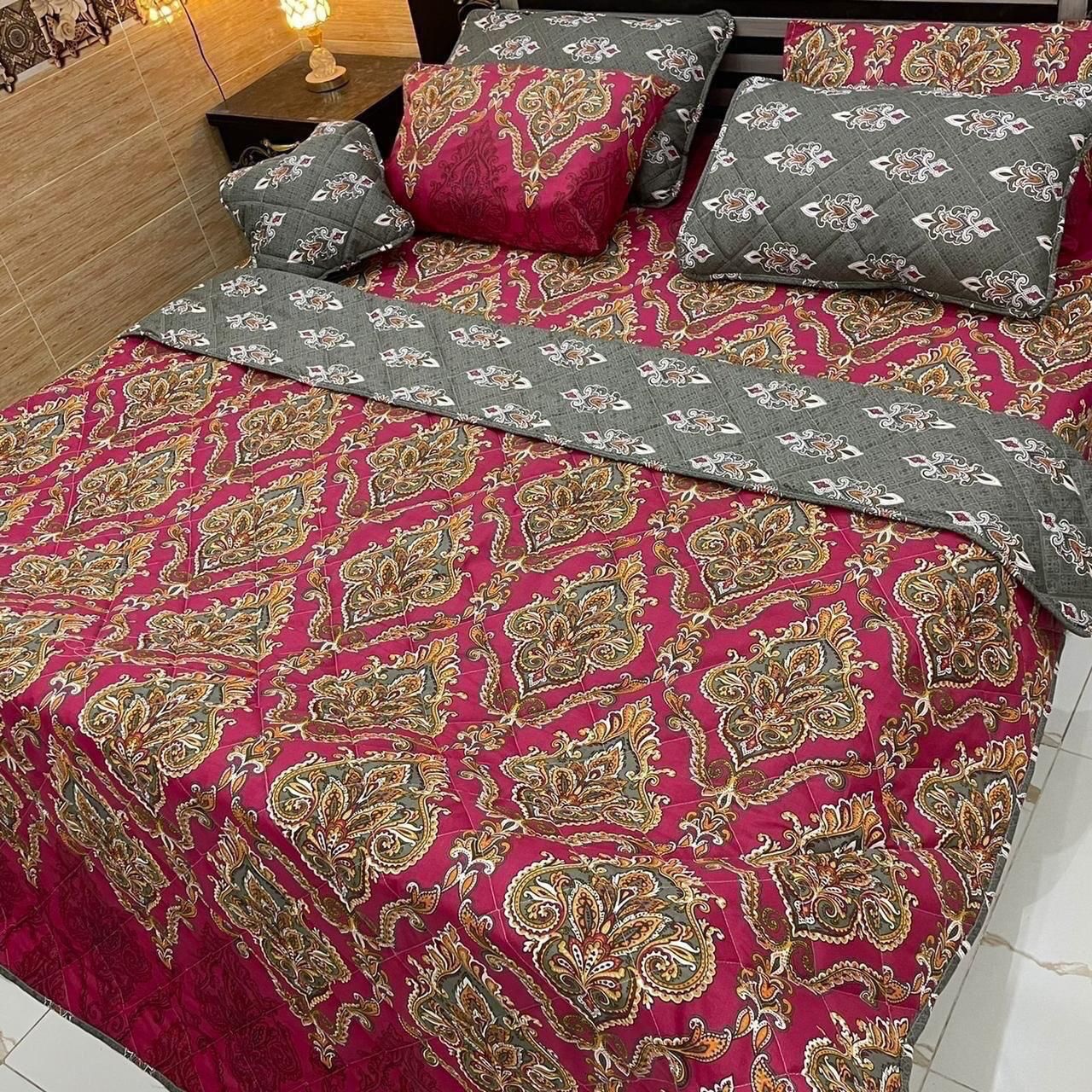 7 peice comforter set D613