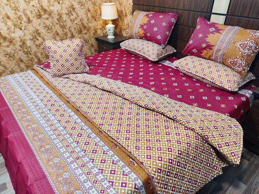 7 peice comforter set D602