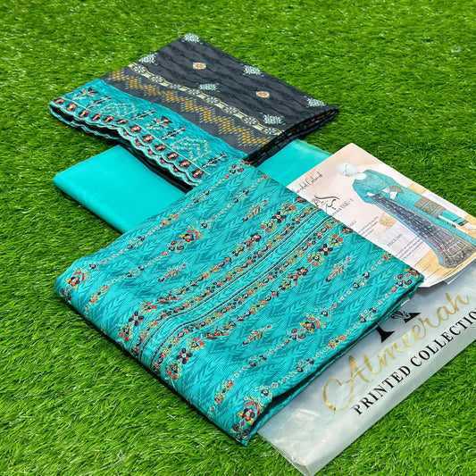 Almeerah lawn embroidery