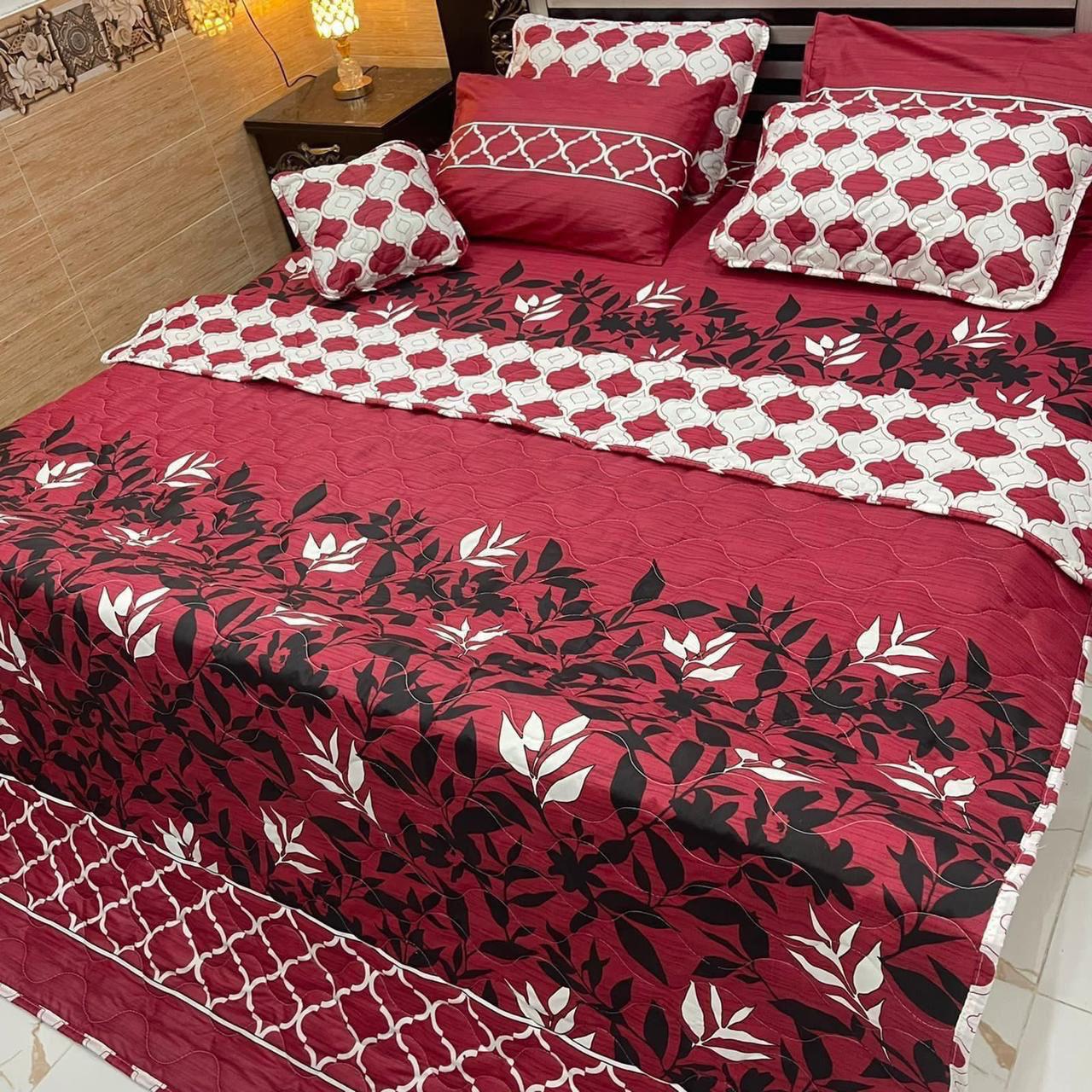 7 peice comforter set D618