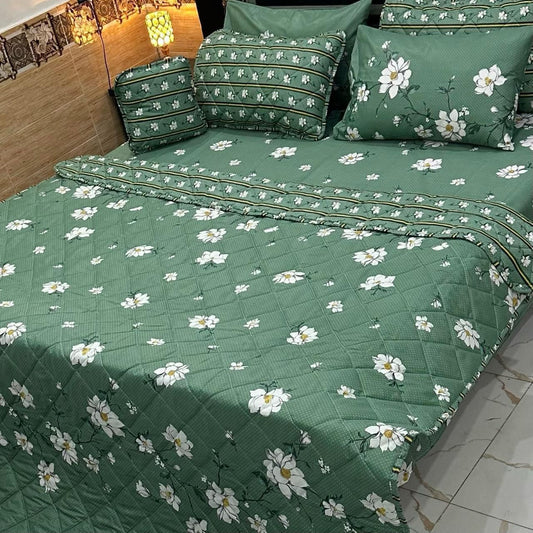 7 peice comforter set D610