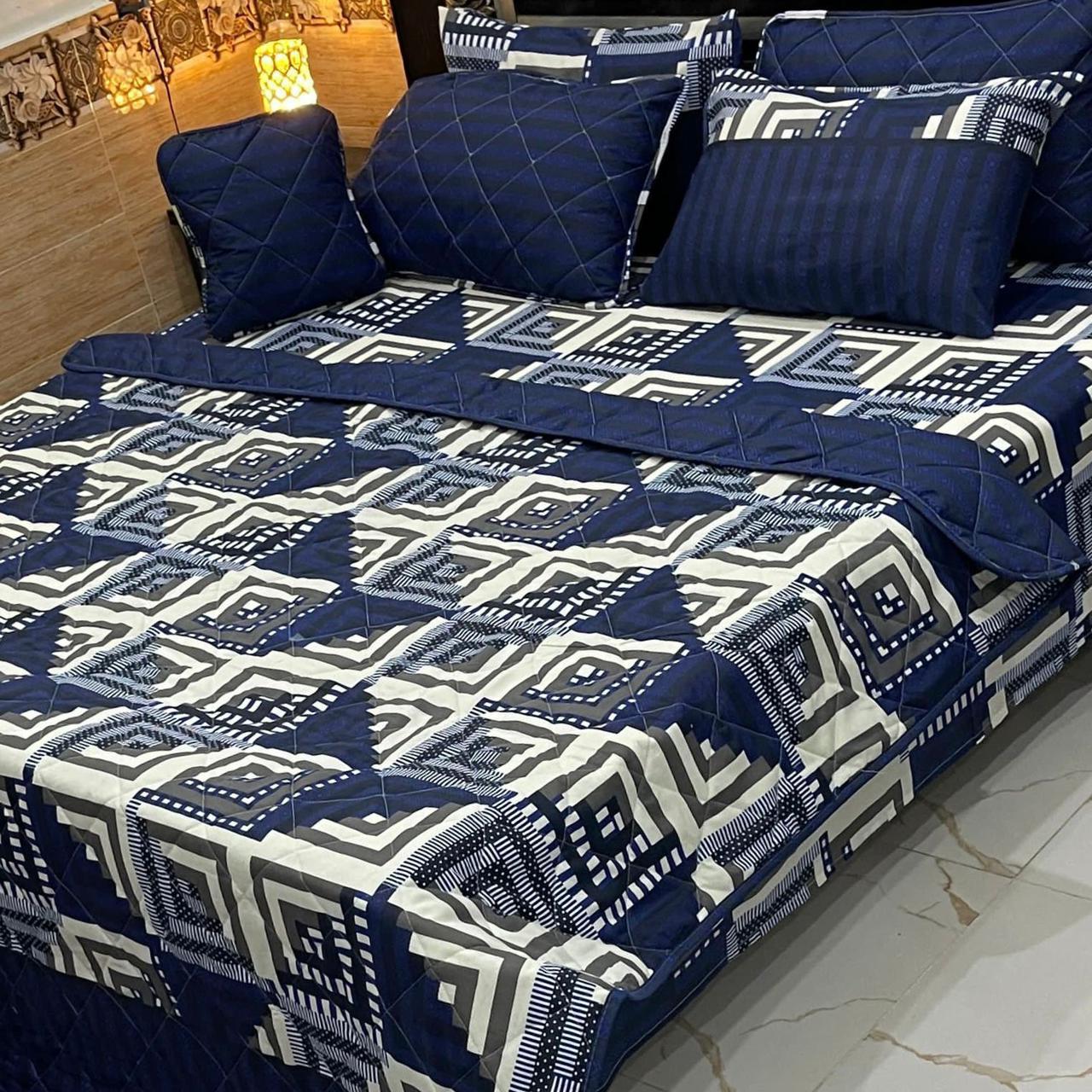 7 peice comforter set D624